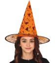 Sombrero de bruja naranja  infantil