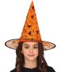 Sombrero de bruja naranja  infantil