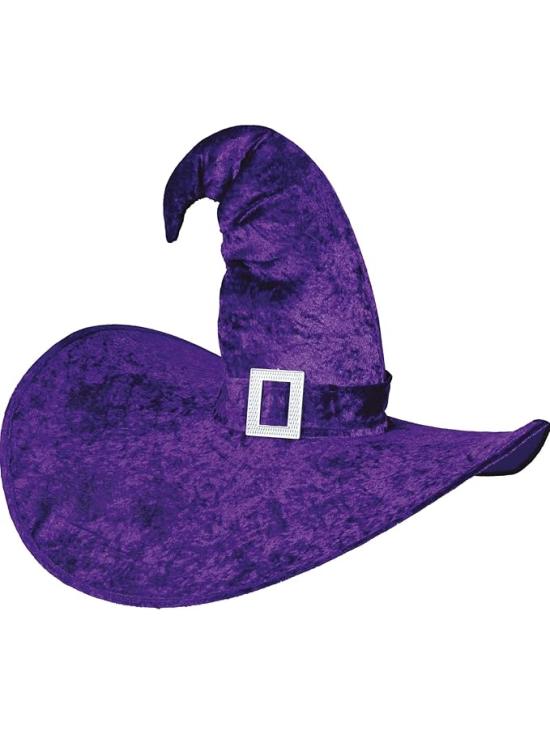 Sombrero de Bruja XXL Lila para Halloween