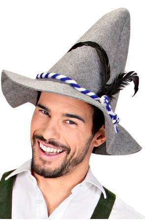 Sombrero de Bávaro con Plumas