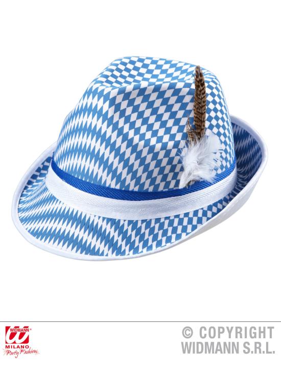 Sombrero de Bávaro Plumas.
