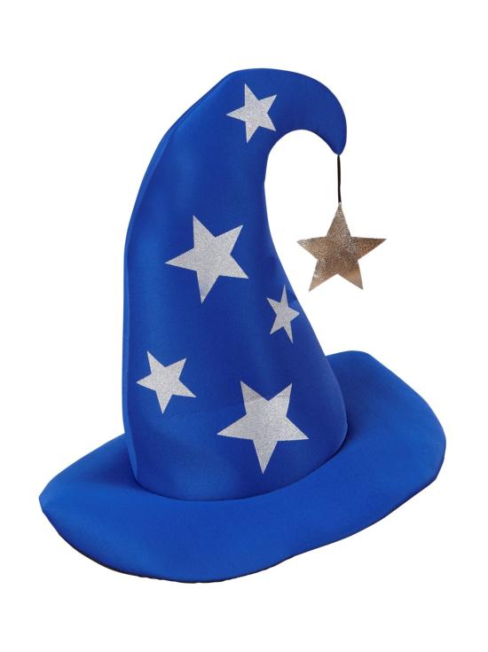Sombrero de Mago con Estrellas para Adulto