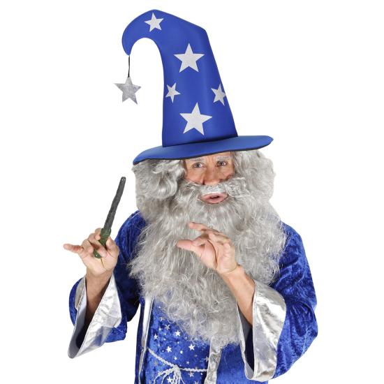 Sombrero de Mago con Estrellas para Adulto Sombrero de Mago con Estrellas para Adulto