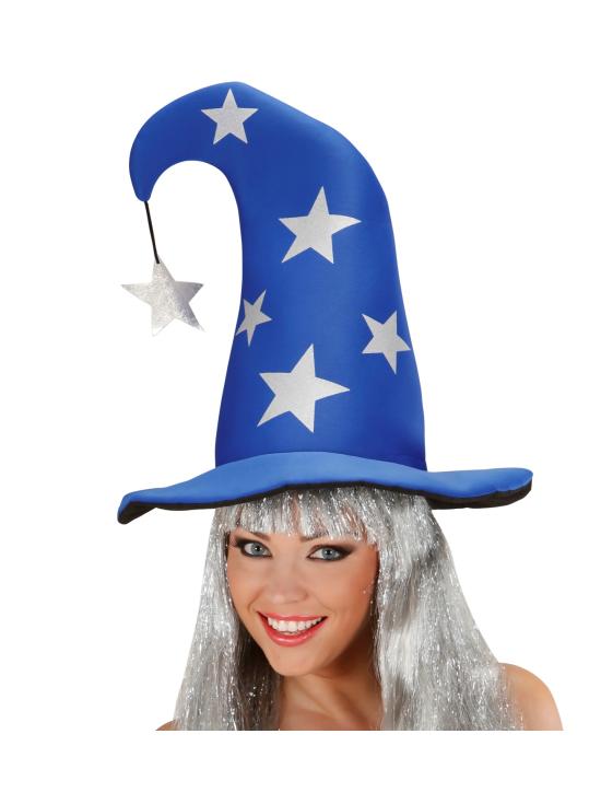Sombrero de Mago con Estrellas para Adulto