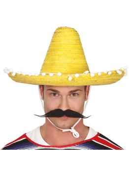 Sombrero de Mexicano Amarillo 45 cms