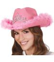 Sombrero de Vaquero en Color Rosa