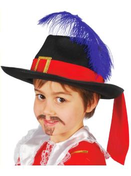 Sombrero Fieltro Mosquetero infantil.