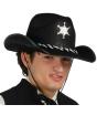 Sombrero fieltro Sheriff color Negro