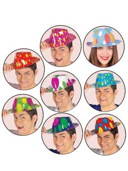Sombrero Gangster Plático Fiesta