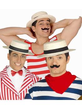Sombrero Canotier o Gondolero