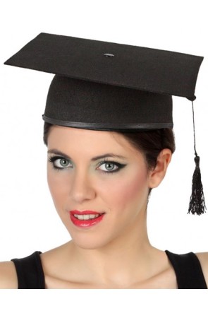 Sombrero Graduado Super Económico adultos
