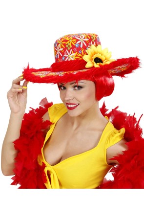Sombrero Ibiza Rojo