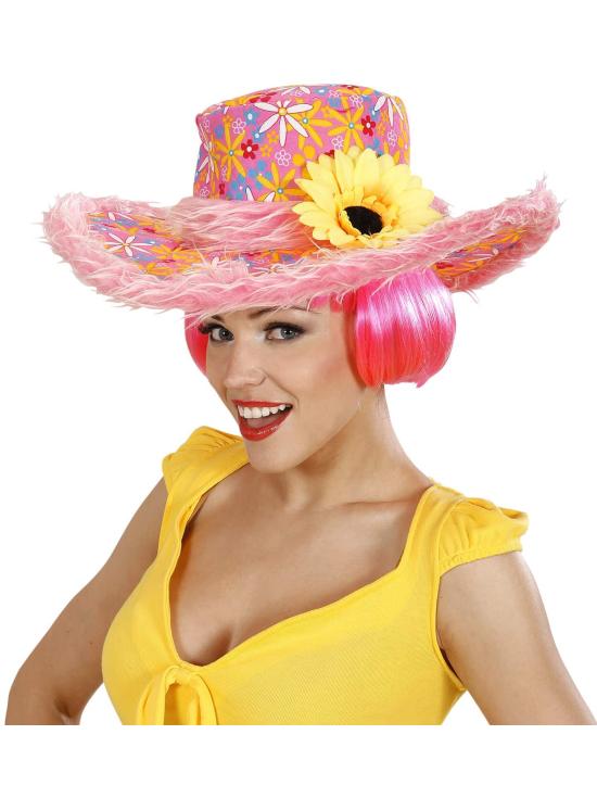 Sombrero Ibiza Rosa