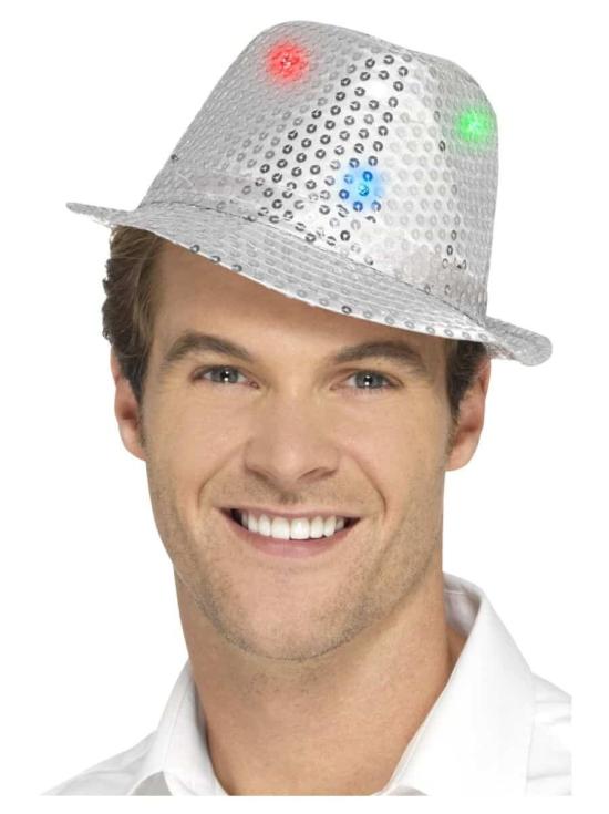 Sombrero Lentejuelas con Led