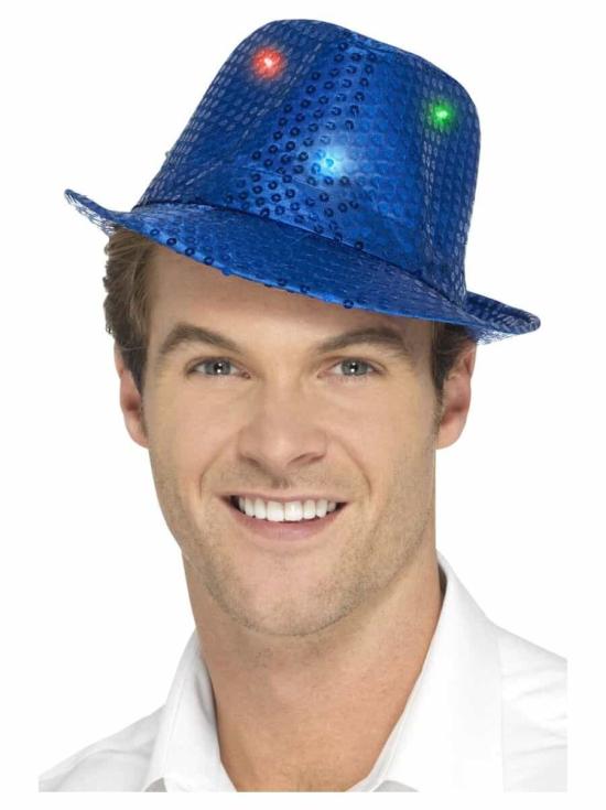 Sombrero Lentejuelas con Led