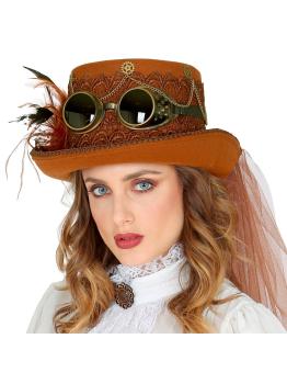Sombrero Lujo Steampunk fieltro
