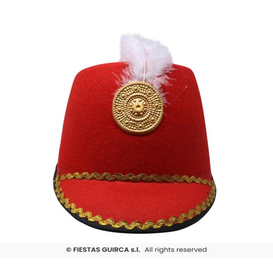 Sombrero majorette rojo infantil Sombrero majorette rojo infantil