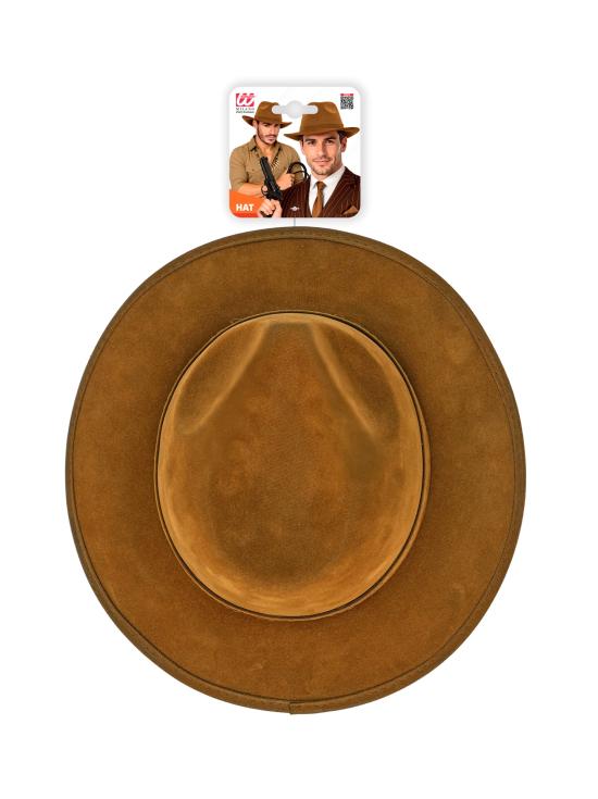 Sombrero Marrón para Disfraces de Aventurero
