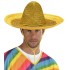 Sombrero Mexicano Amarillo  de 48 cm .