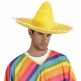Sombrero Mexicano paja 50 cms Amarillo