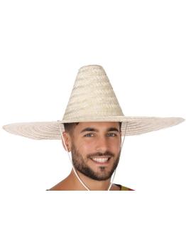 Sombrero Mexicano Paja 55 cms