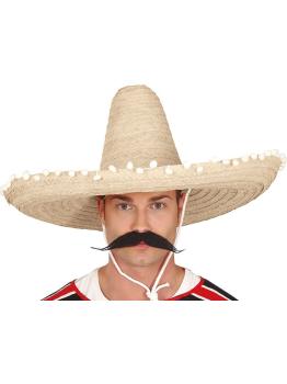 Sombrero Mexicano Paja 50 cms