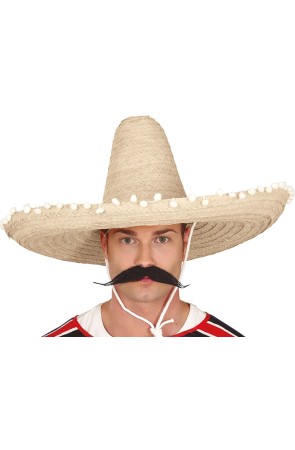 Sombrero Mexicano Paja 60 cms