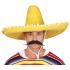 Sombrero Mexicano paja 60 cms Amarillo