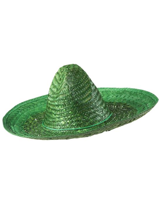 Sombrero Mexicano Verde de 48 cm