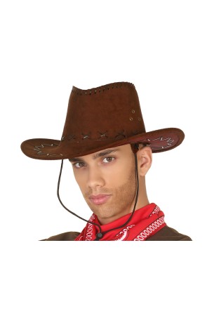 Sombrero Oeste Marrón Extra