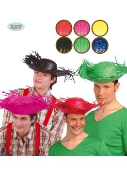 Sombrero Paja Colores
