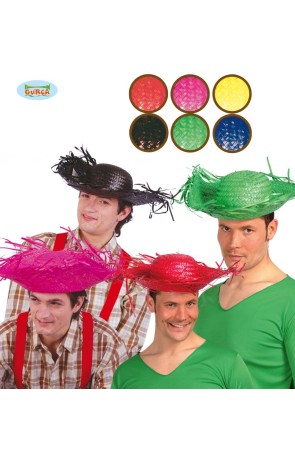 Sombrero Paja Colores