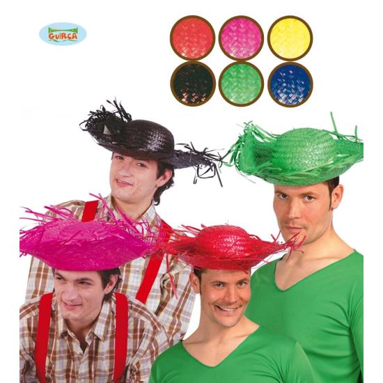 Sombrero Paja Colores