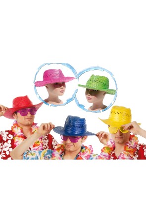 Sombrero Verano Paja Colores surtidos