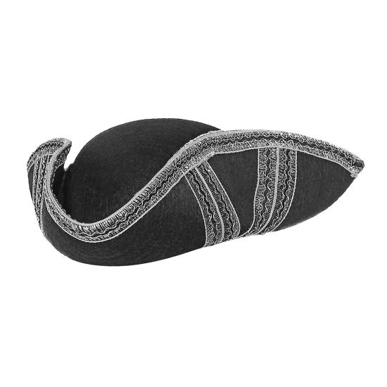 Sombrero Pirata con adorno Plateados Sombrero Pirata con adorno Plateados