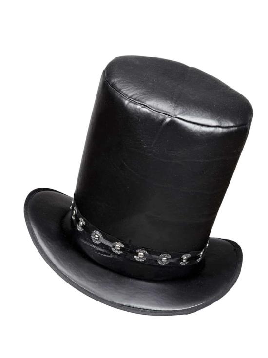 Sombrero Slash Similpiel Disfraz Rockero