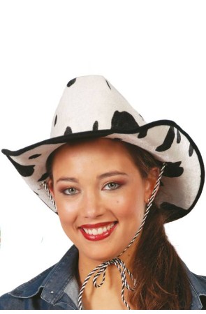 Sombrero Vaquero color vaca