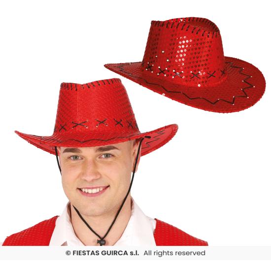 Sombrero Vaquero con Lentejuelas – Talla Única