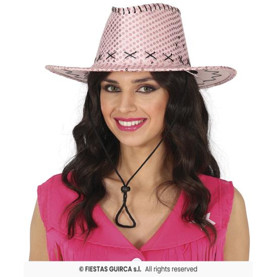 Sombrero Vaquero con Lentejuelas – Talla Única
