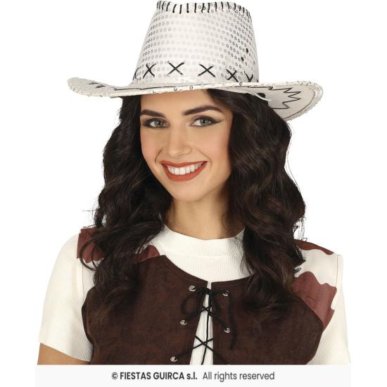 Sombrero Vaquero con Lentejuelas – Talla Única