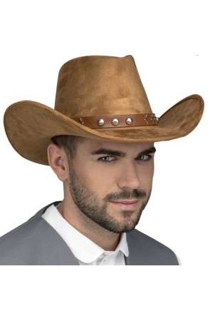 Sombrero Vaquero Marrón alta calidad