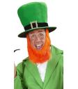 Sombrero Verde de Terciopelo san Patrick`s con barba