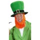 Sombrero Verde de Terciopelo san Patrick`s con barba
