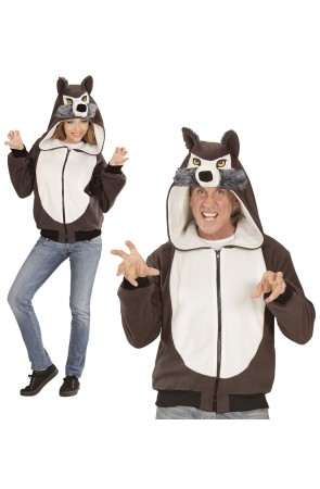 Sudadera de Lobo para adulto unisex.
