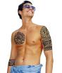 Tatuajes maories, Olas 14x30 cm