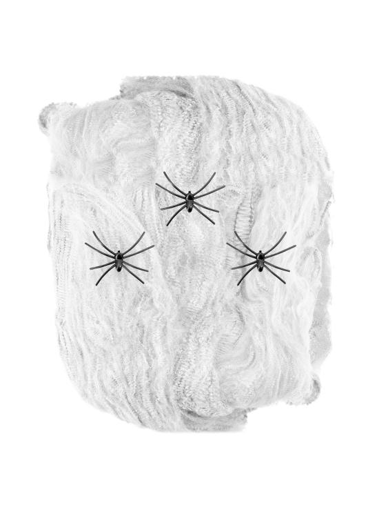 Telaraña Blanca de 50gr 3 arañas