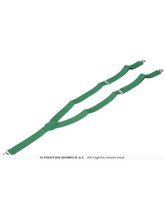 Tirantes Verdes – Accesorio para Disfraz, Carnaval y Fiestas