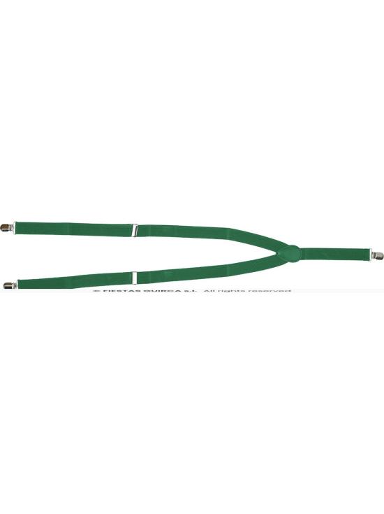 Tirantes Verdes – Accesorio para Disfraz, Carnaval y Fiestas
