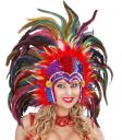 Tocado de Plumas y Lentejuelas Colores