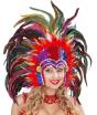 Tocado de Plumas y Lentejuelas Colores